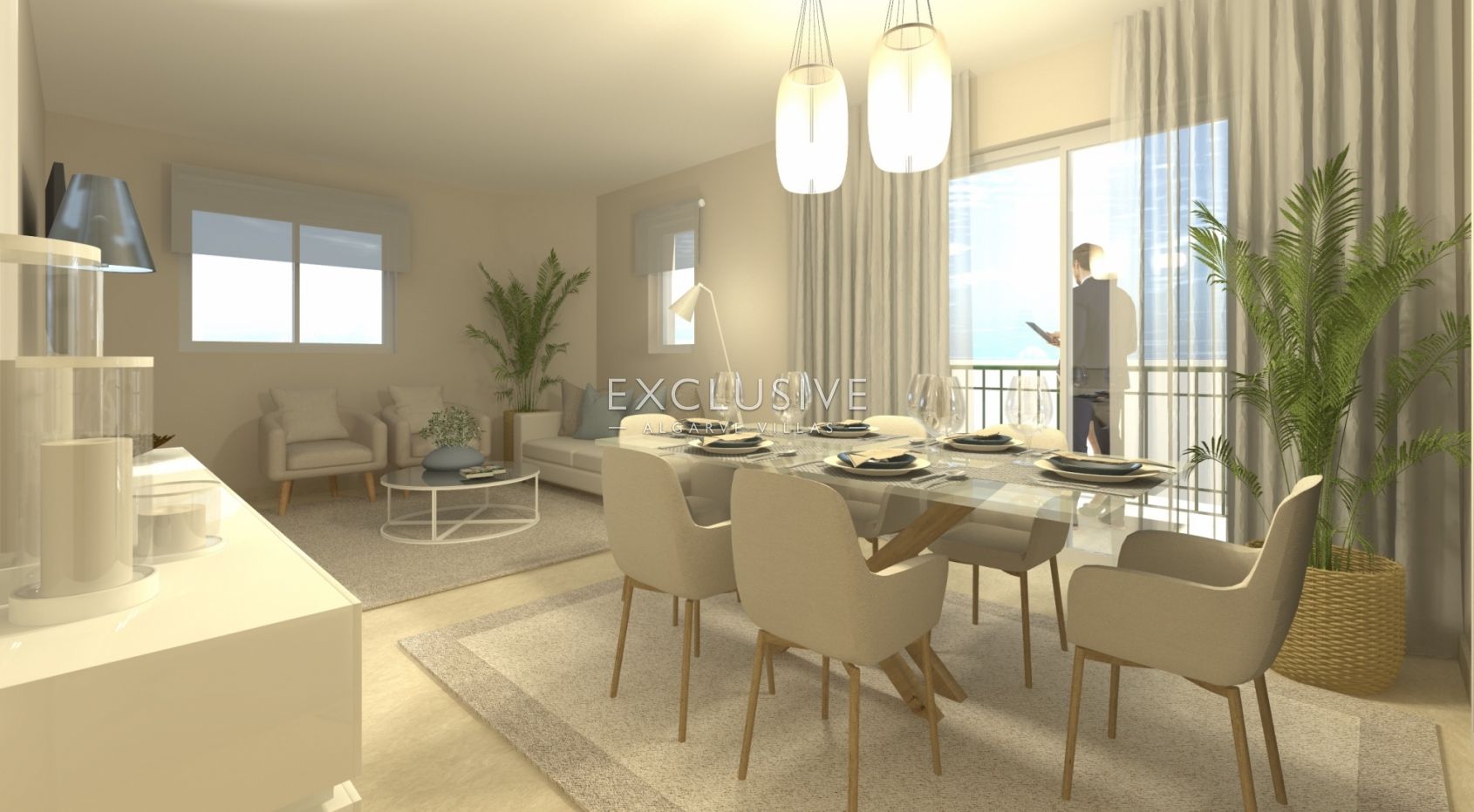 Modernes Apartment in Gehweite zum Stadtzentrum, in Lagos (Algarve)