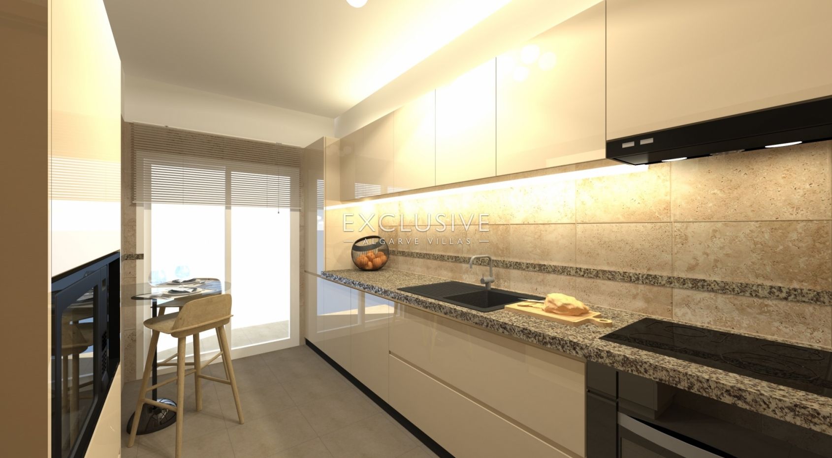 Modern 2-slaapkamerappartement in Lagos (Algarve) dicht bij het centrum