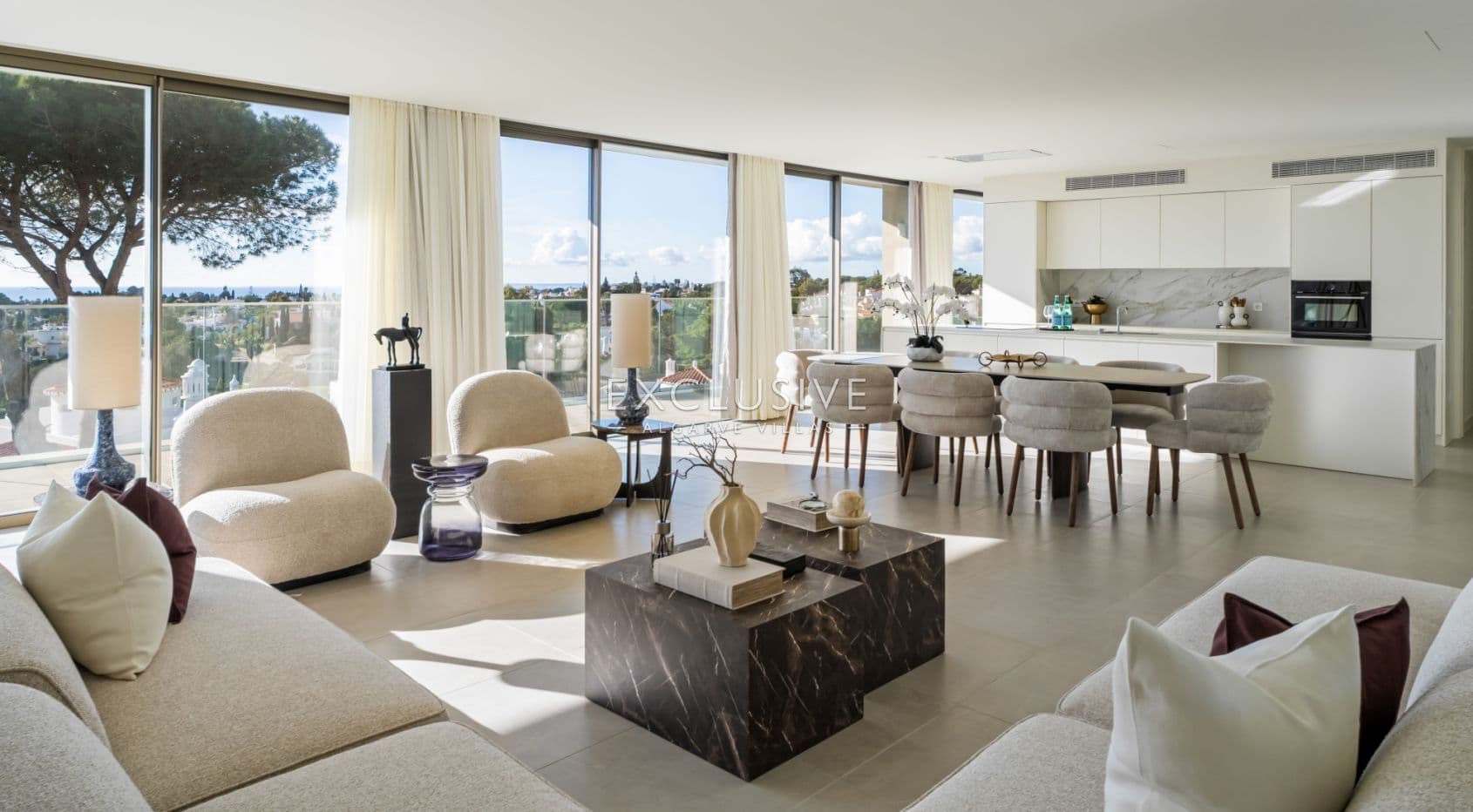 Fantastische Villa mit 4 Schlafzimmern im obersten Stockwerk eines Luxusresorts Carvoei-2