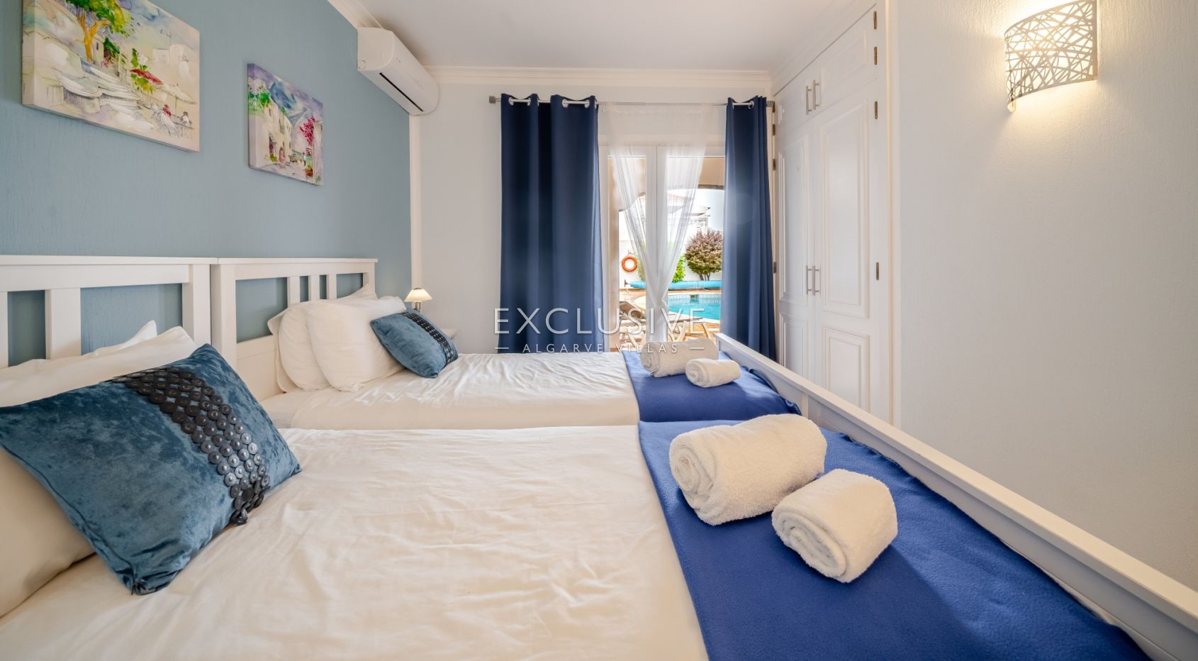Charmante Villa mit vier Schlafzimmern und Meerblick in Albufeira, Algarve