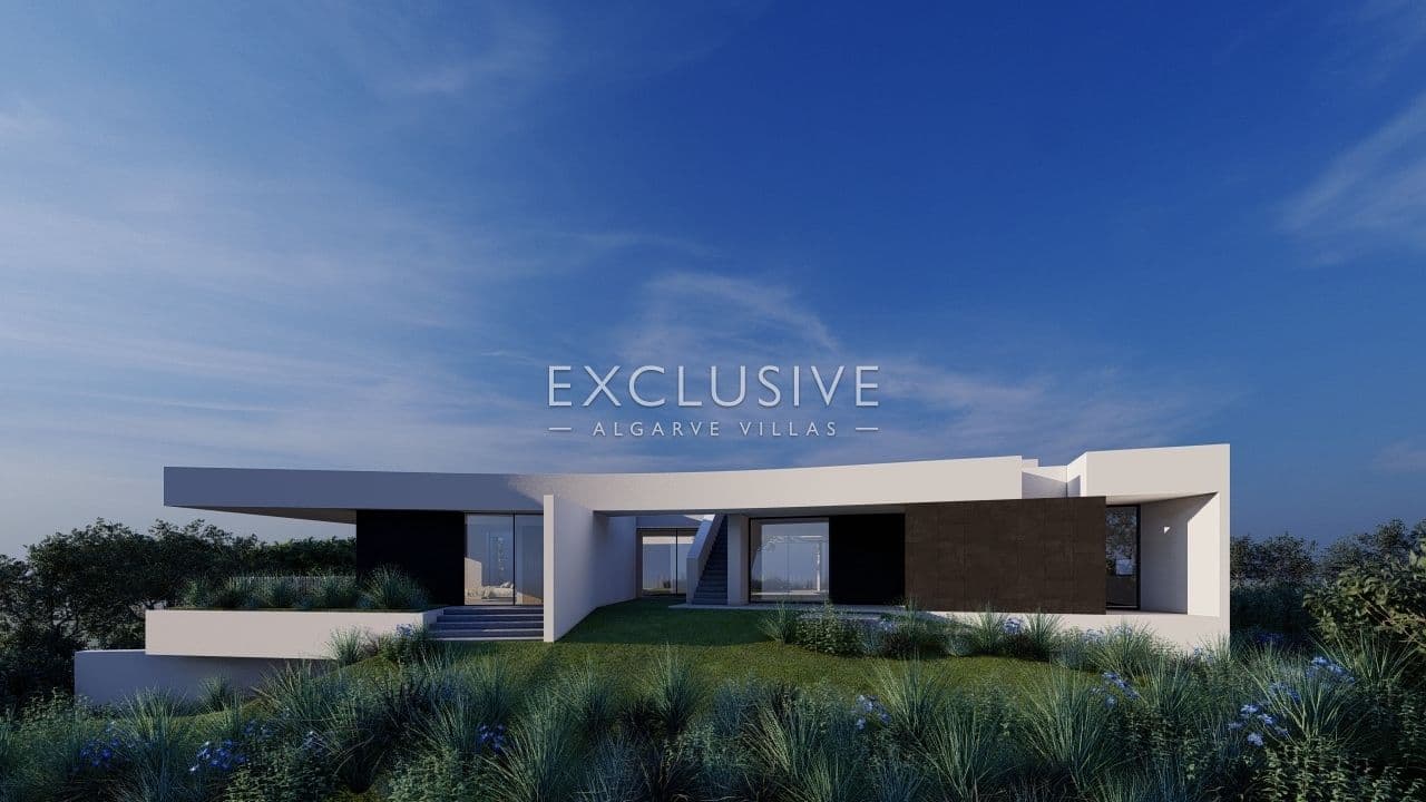 Grundstück mit Golfplatz in Palmares mit genehmigtem Bauprojekt des Architekten Mario Martins zu ver-2