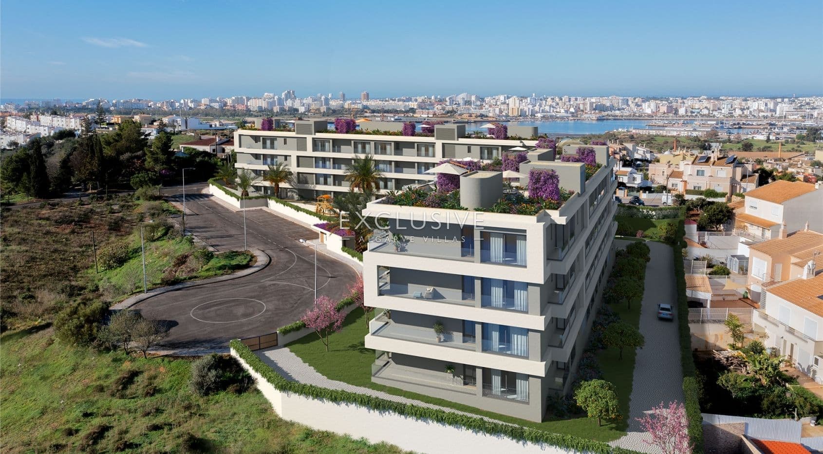 Luxus-Eigentumswohnung, 2-Schlafzimmer-Wohnung mit Pool, nahe dem Strand, Ferragudo, Al-2