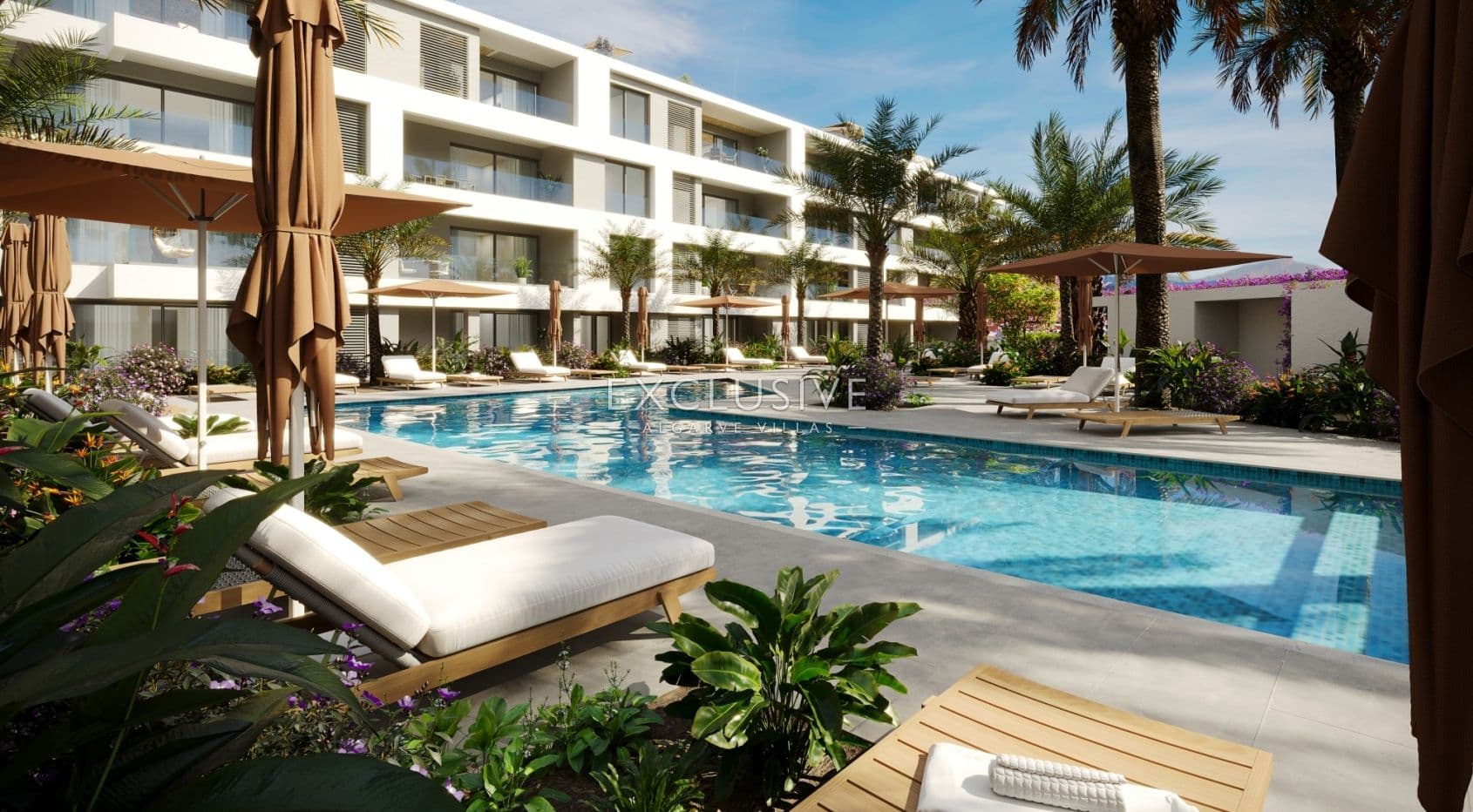 Luxus-Eigentumswohnung, 2-Schlafzimmer-Wohnung mit Pool, nahe dem Strand, Ferragudo, Al-1