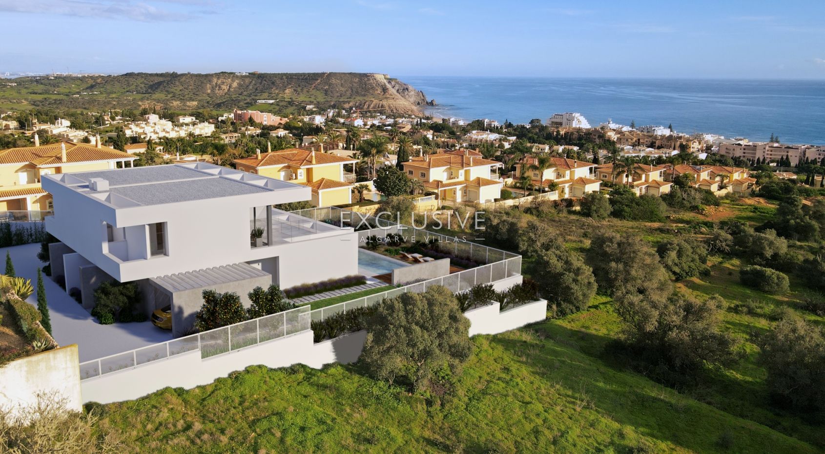 12 Exclusive Semi-Detached Villas with Sea Views in Praia da Luz - Lagos, Algarve