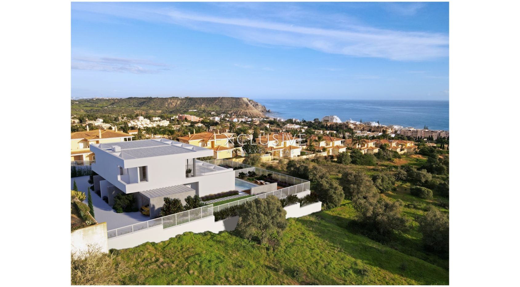 12 Exclusive Semi-Detached Villas with Sea Views in Praia da Luz - Lagos, Algarve