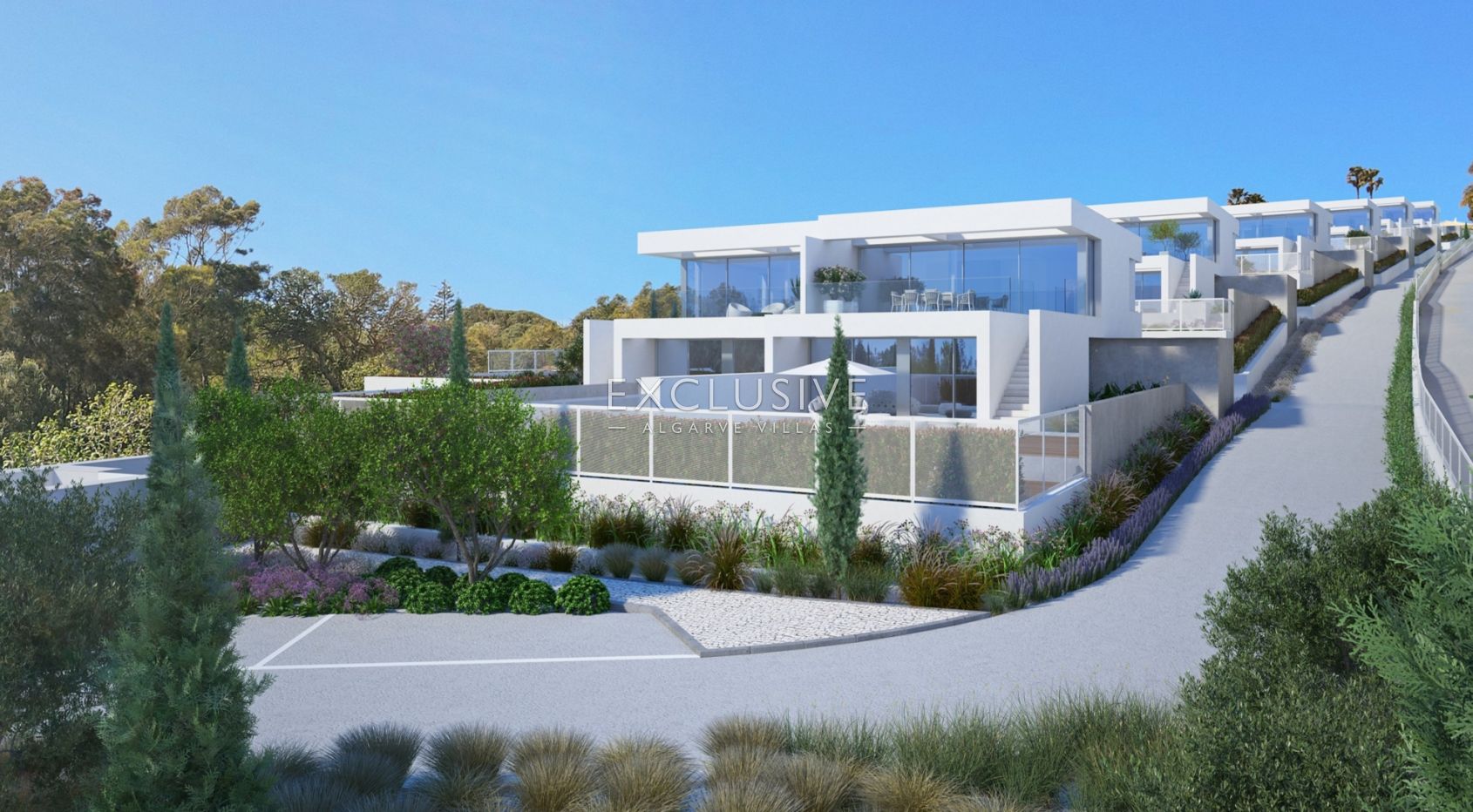 12 Exclusive Semi-Detached Villas with Sea Views in Praia da Luz - Lagos, Algarve