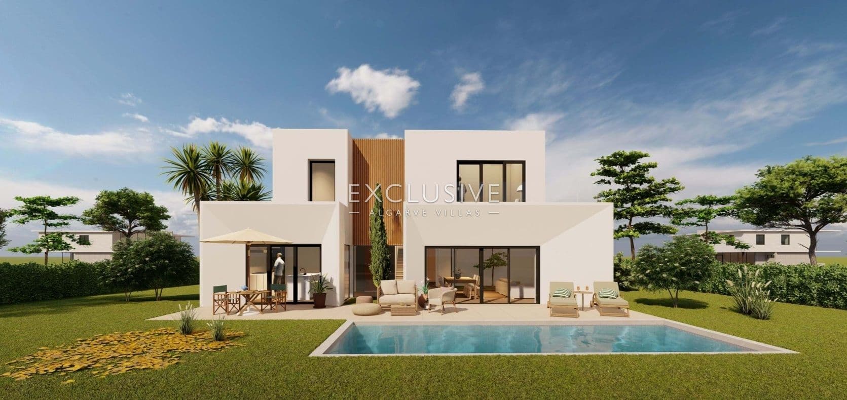 Baugrundstück mit genehmigtem Projekt im Golf Resort, Silves, Algarve-2