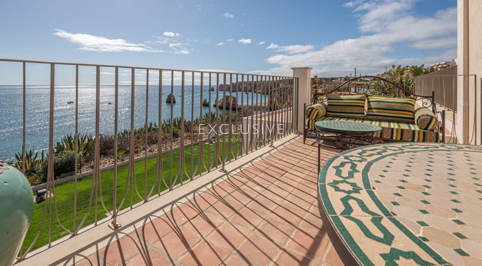 Moradia de frente para o mar com 8 quartos com ilha privada em Lagos, Algarve, Portugal