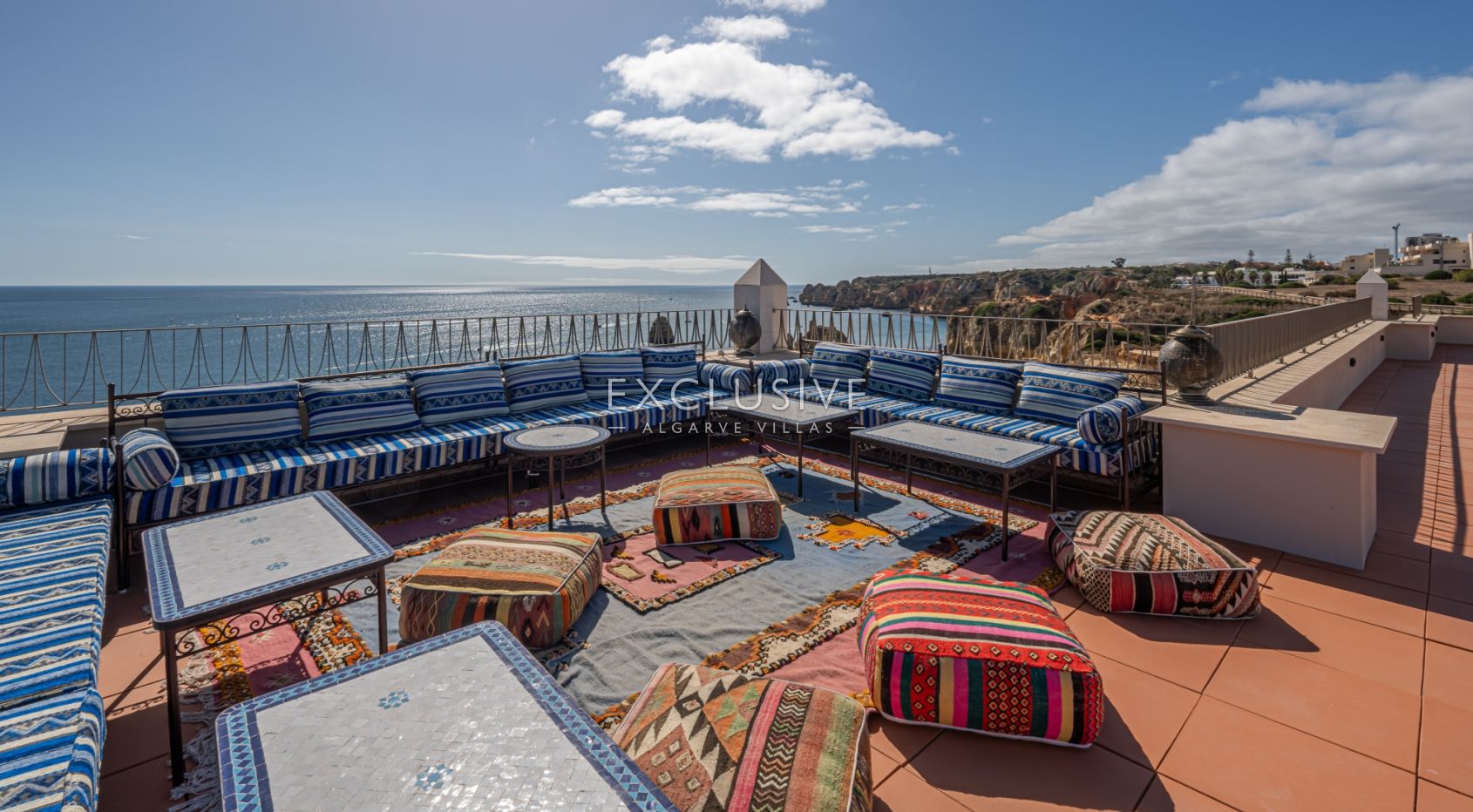 Moradia de frente para o mar com 8 quartos com ilha privada em Lagos, Algarve, Portugal