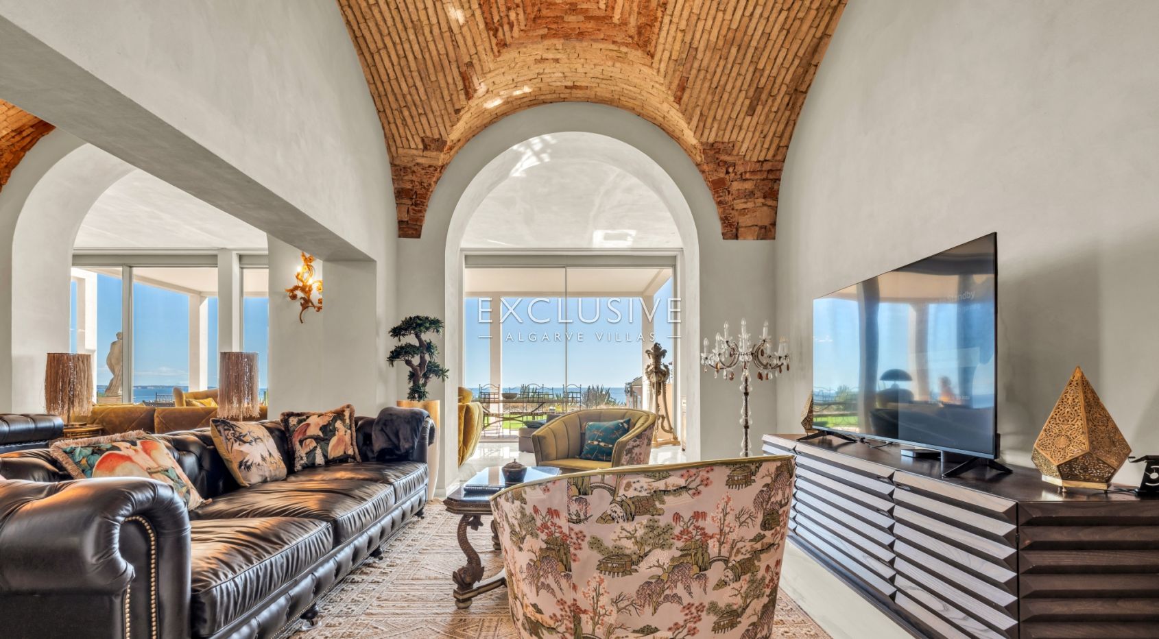 Moradia de frente para o mar com 8 quartos com ilha privada em Lagos, Algarve, Portugal