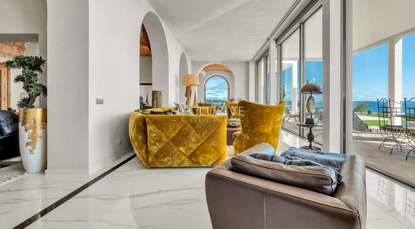 Moradia de frente para o mar com 8 quartos com ilha privada em Lagos, Algarve, Portugal