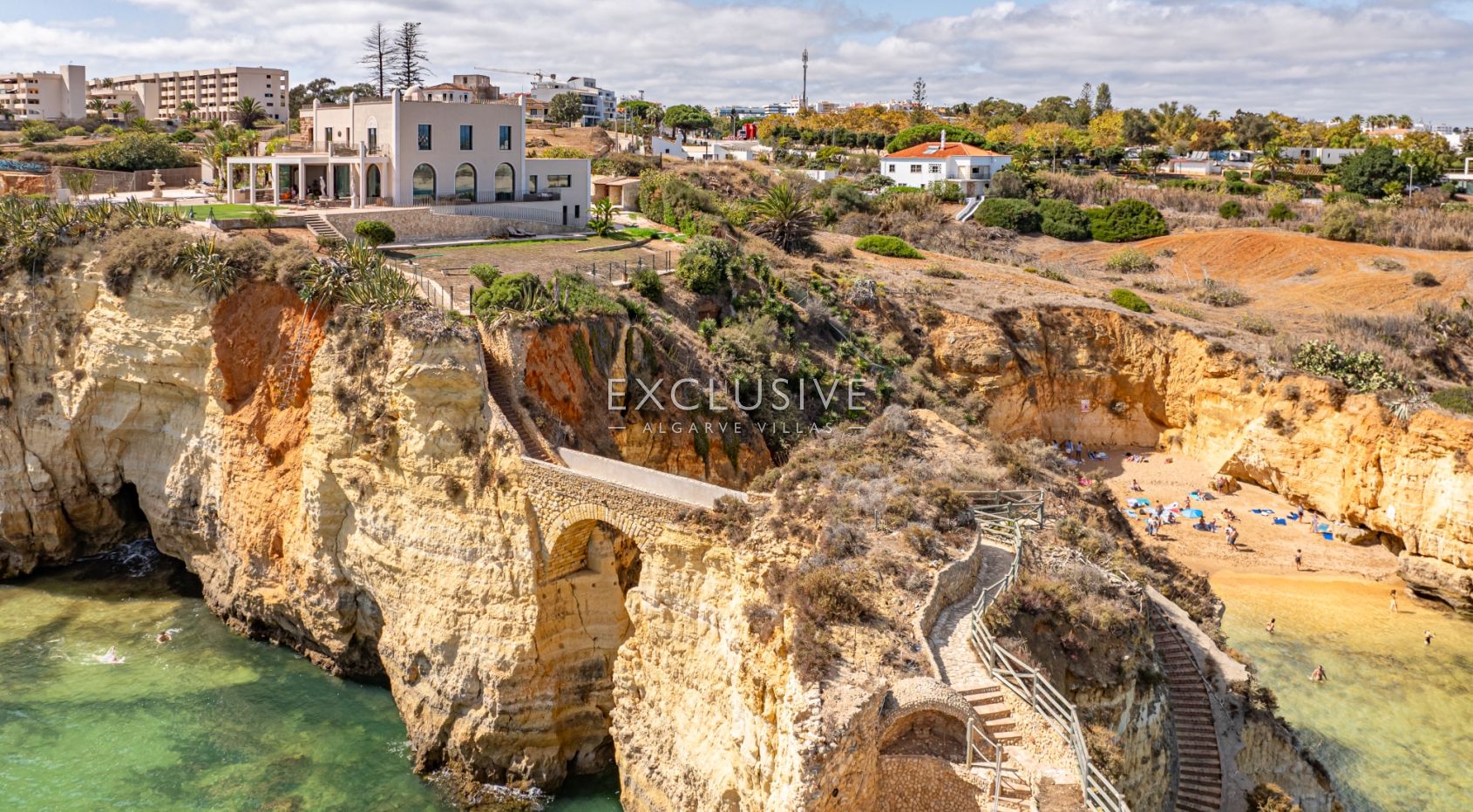 Moradia de frente para o mar com 8 quartos com ilha privada em Lagos, Algarve, Portugal