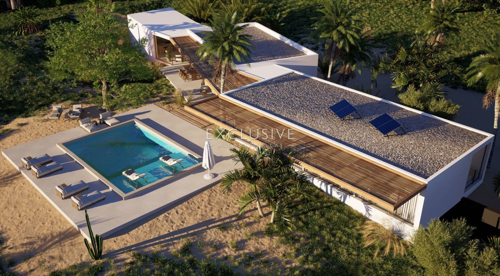 Moderne Villa mit 4 Schlafzimmern, schlüsselfertiges Projekt, Armação de Pêra Algarve z-1