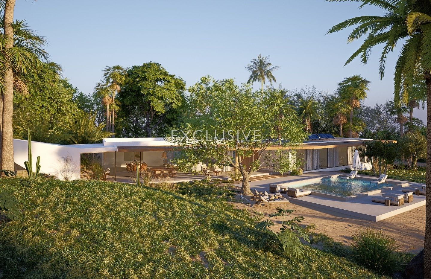 Villa moderne de 4 chambres, projet clé en main, Armação de Pêra Algarve