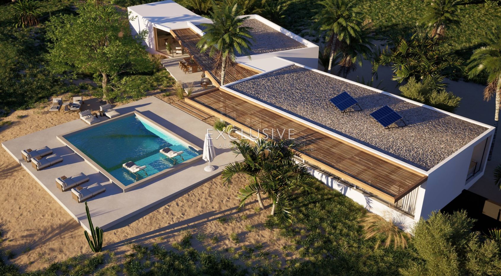 Villa moderne de 4 chambres, projet clé en main, Armação de Pêra Algarve