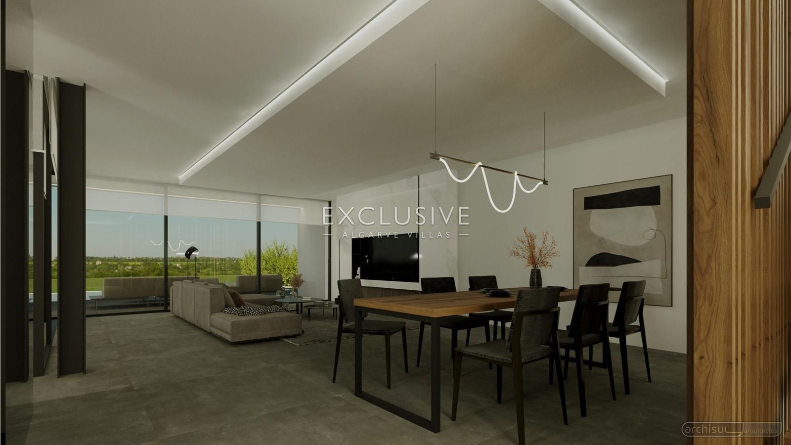 Luxe, moderne villa op een golfbaan in Vilamoura, Algarve