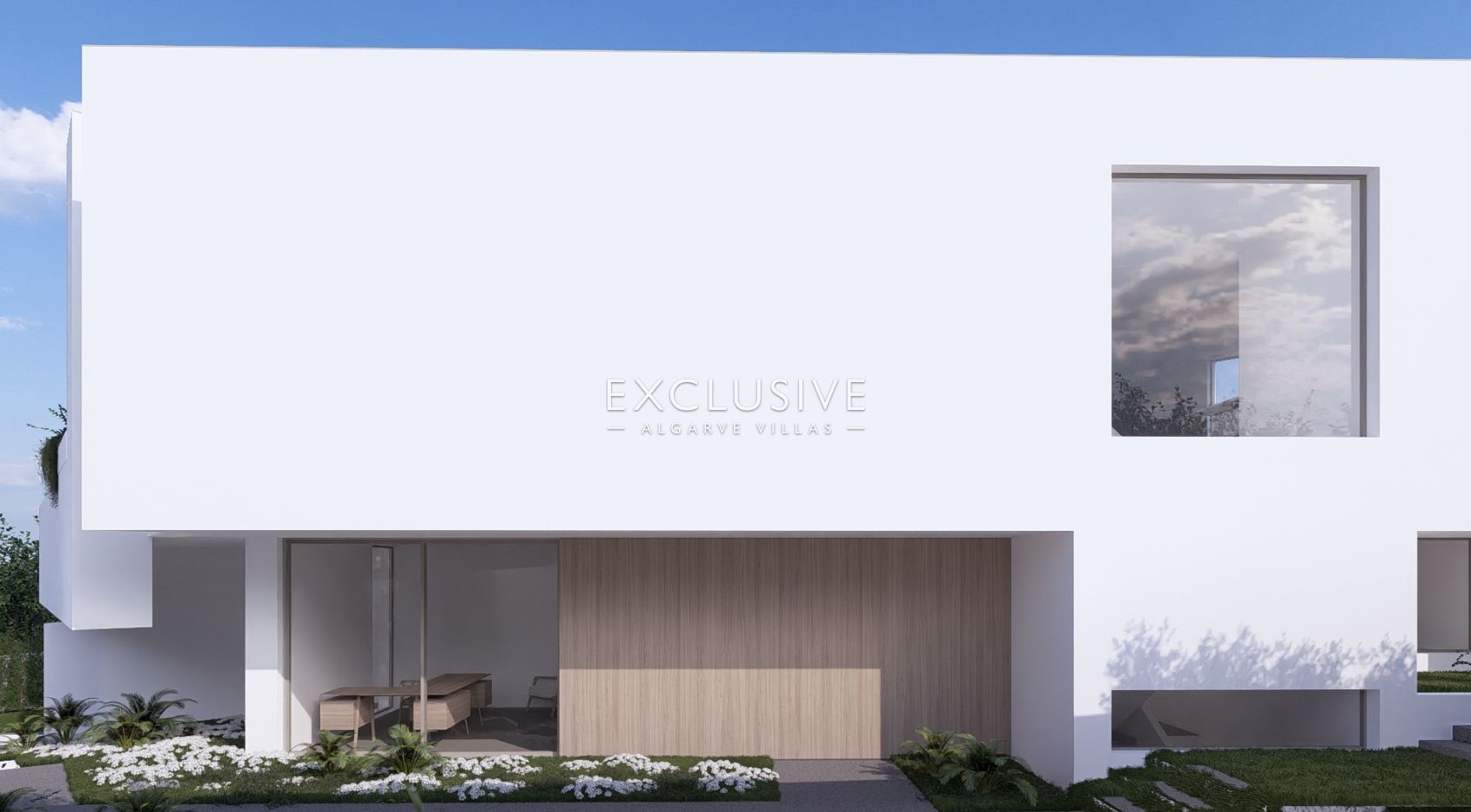 Building plot with approved project by renowned architect close to centre of Luz, Algarve