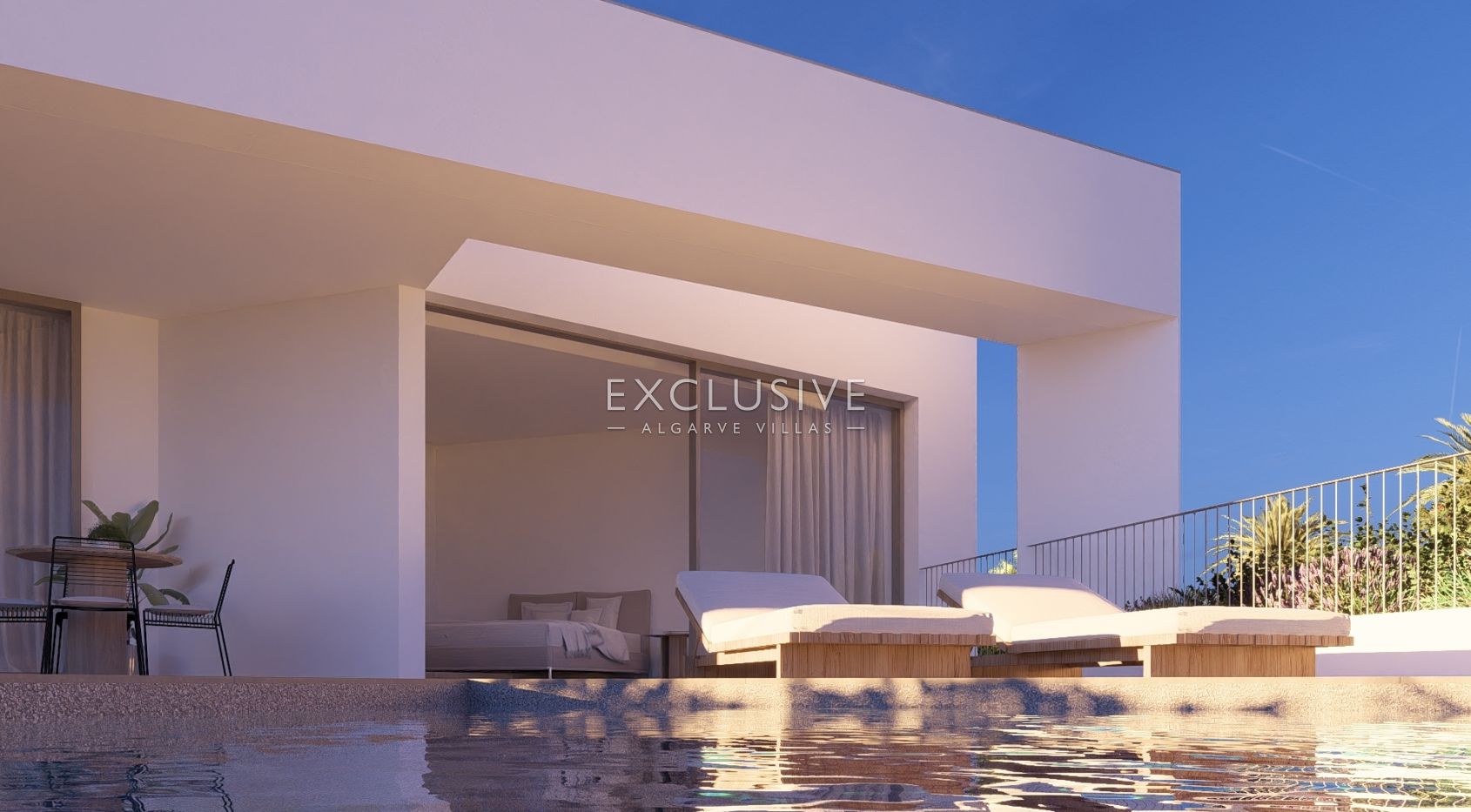 Building plot with approved project by renowned architect close to centre of Luz, Algarve