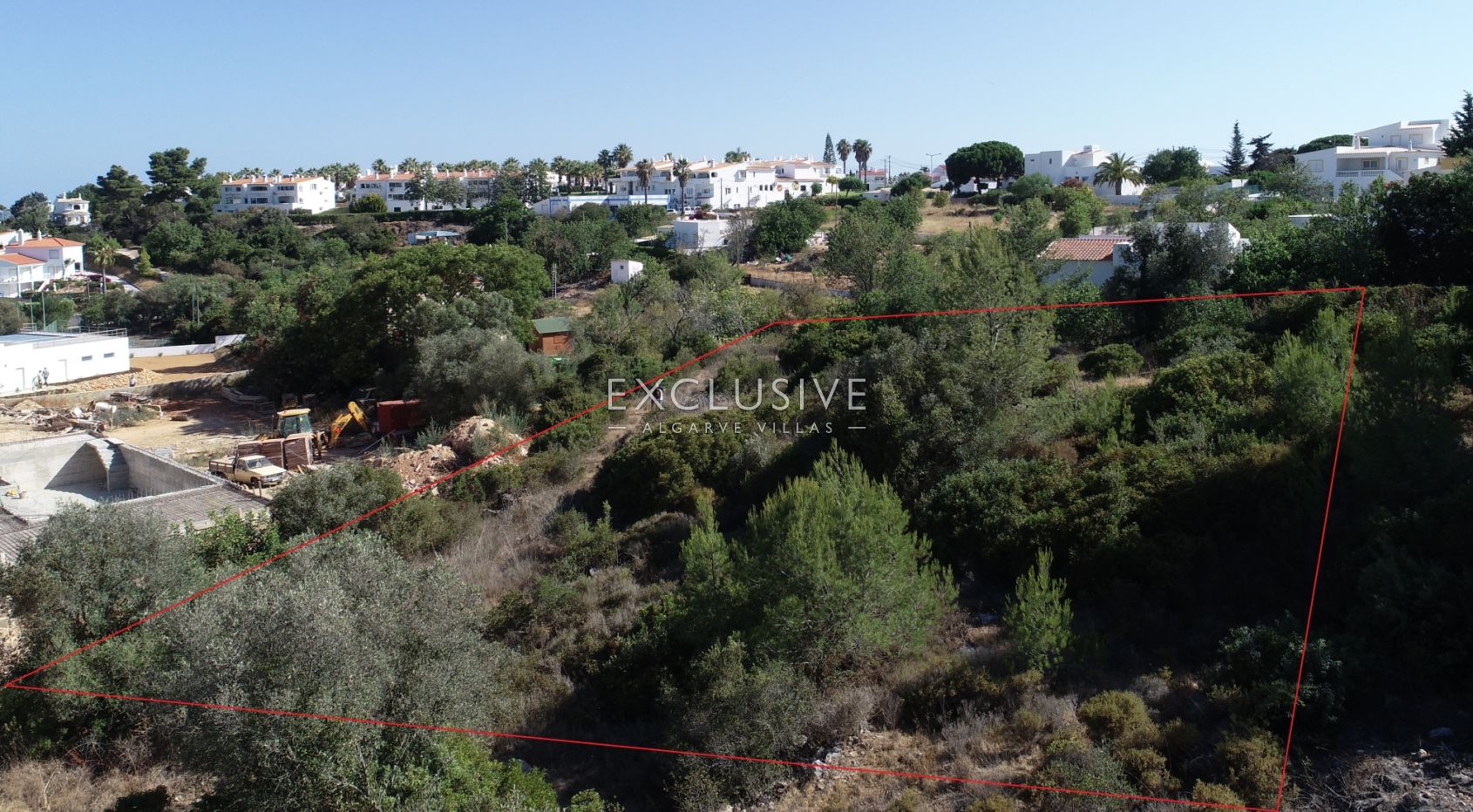 Unieke bouwkavel op korte loopafstand van het Paraiso strand in Carvoeiro