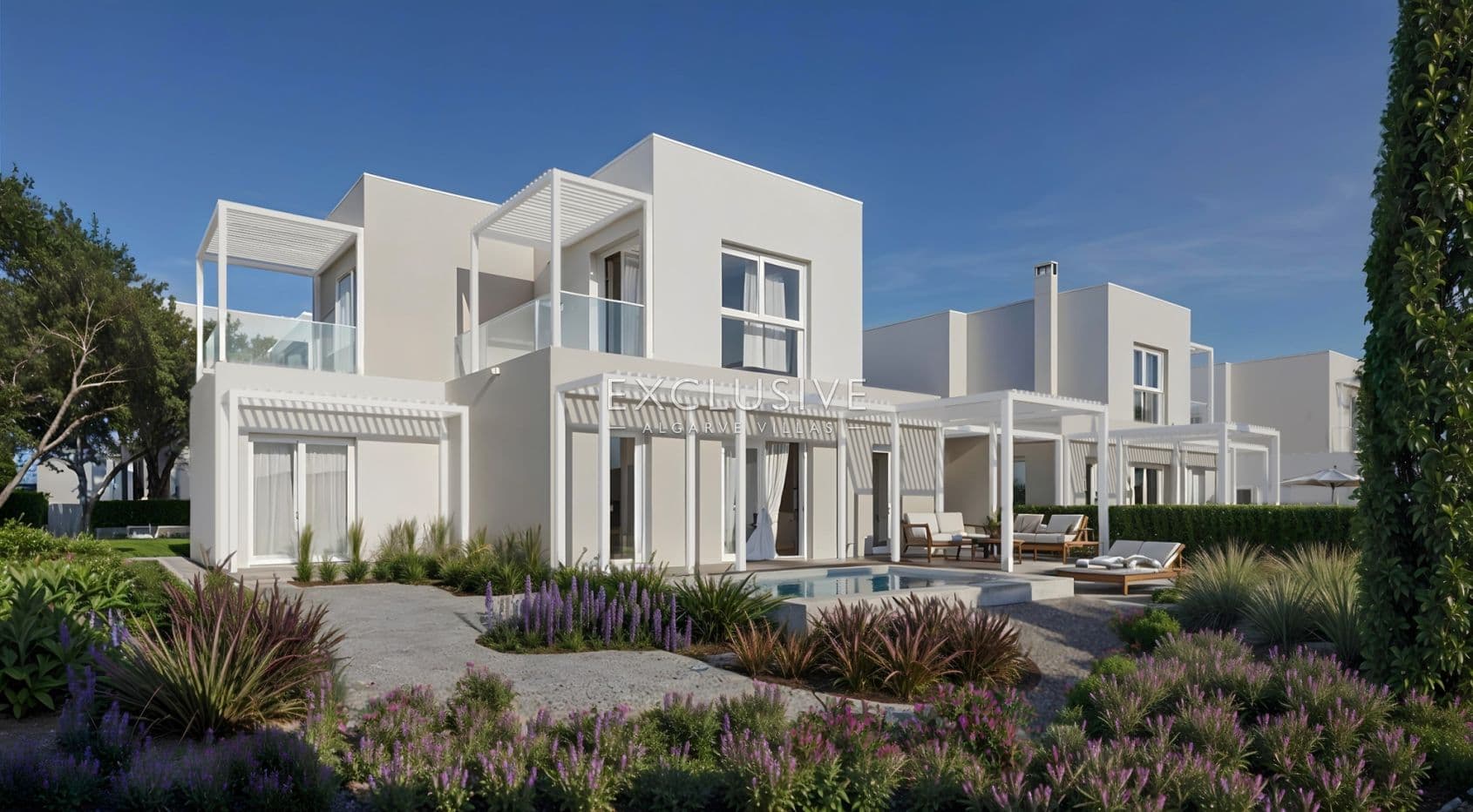 in Golf Resort, Doppelhaushälfte T2+1 Villa mit privatem Pool, Zentralalgarve-2