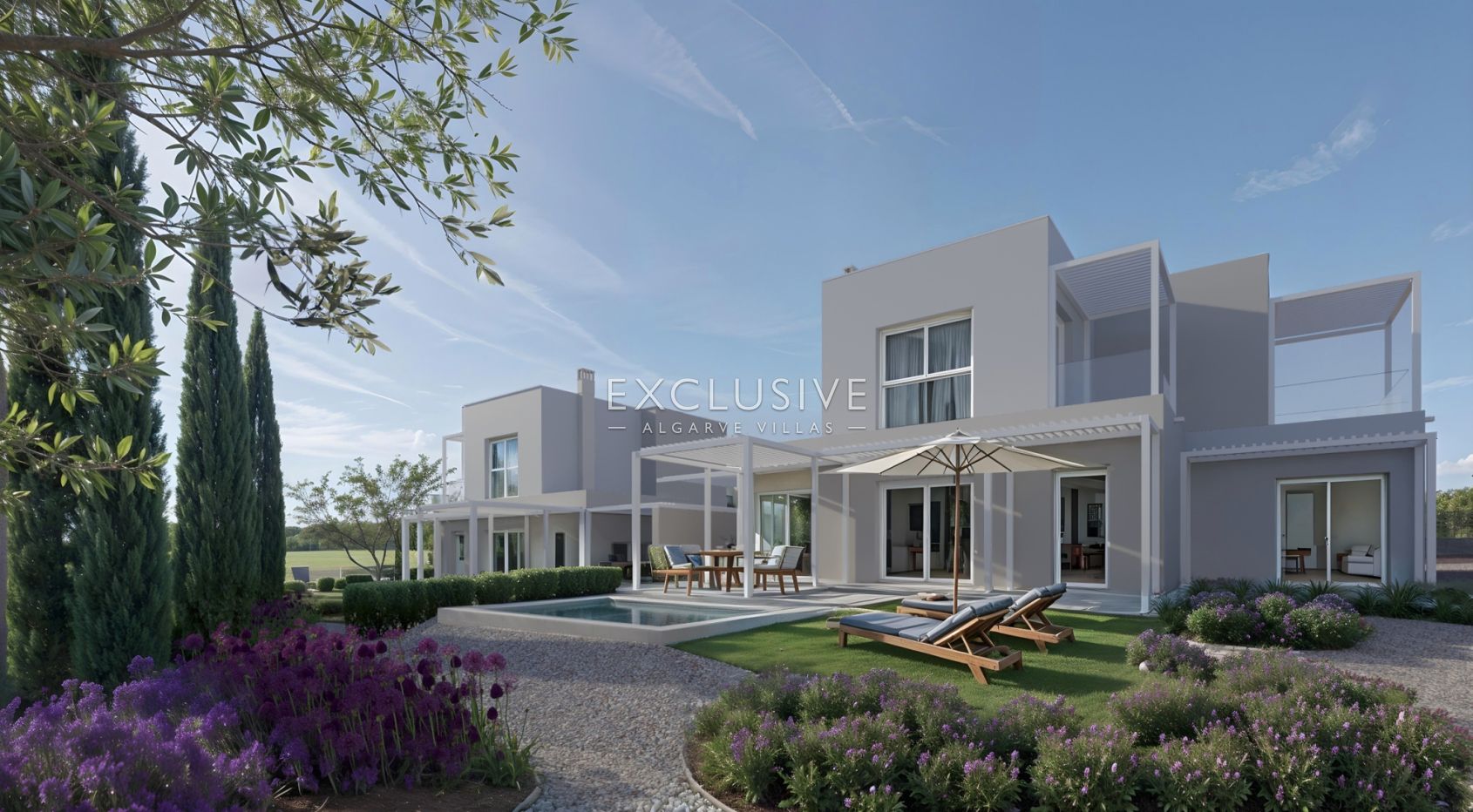 in Golf Resort, semi-detached T2+1 villa with private pool, Central Algarve