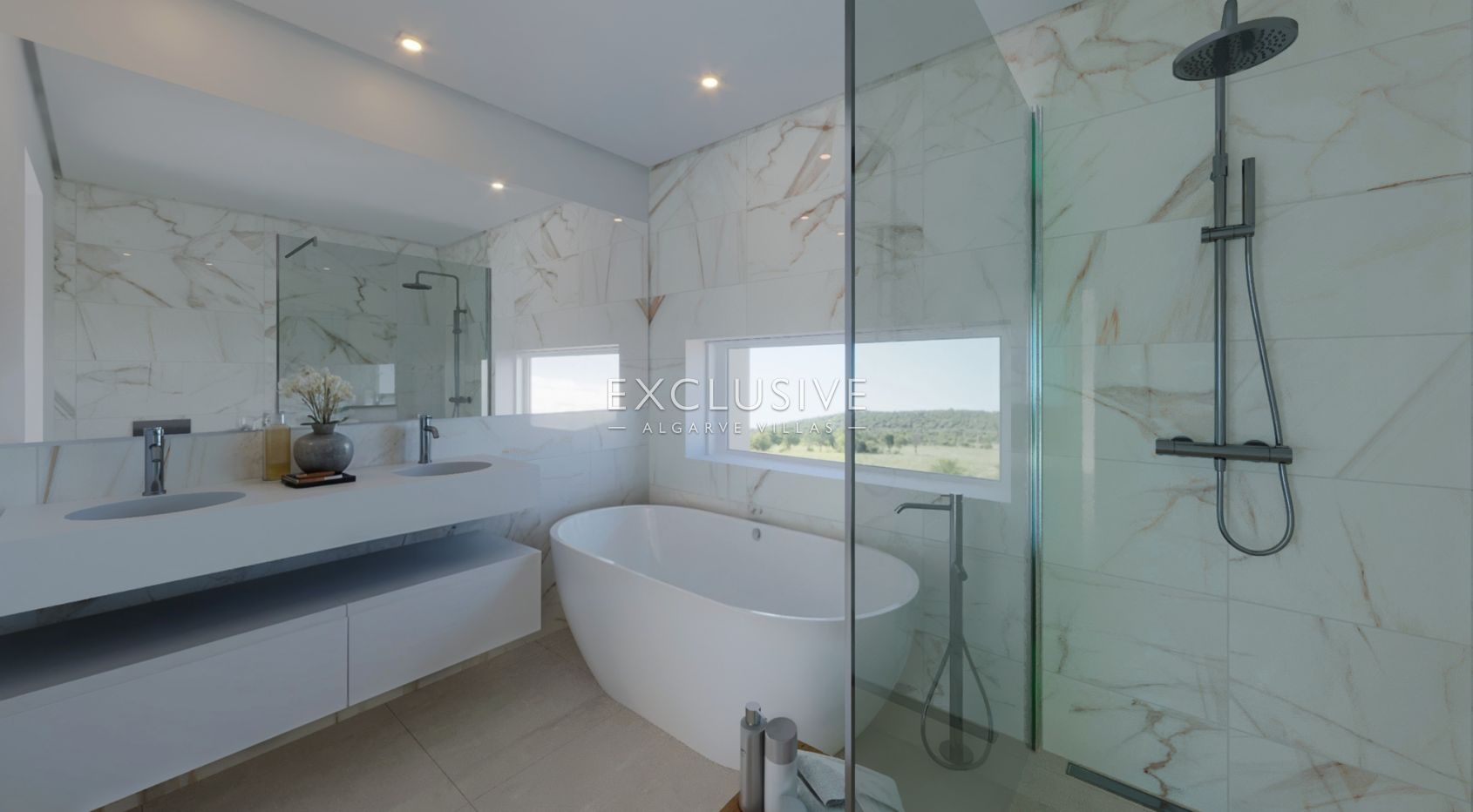 in Golf Resort, semi-detached T2+1 villa with private pool, Central Algarve