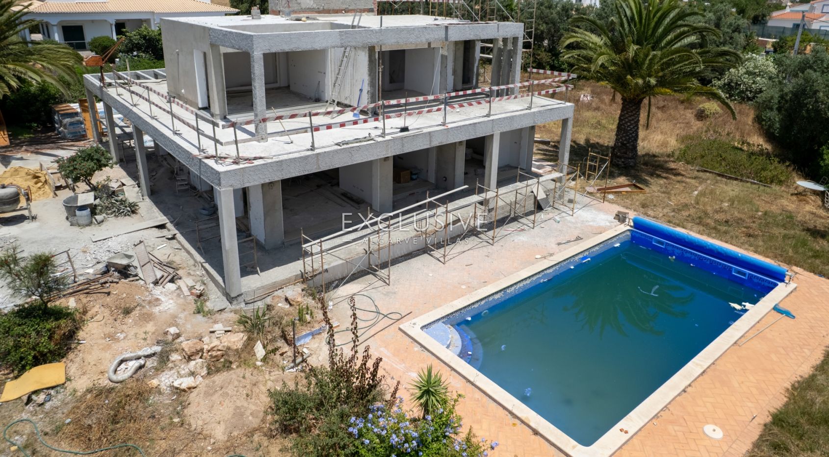 near Carvoeiro Alfanzina lighthouse renovated 4 bedroom ocean view villa with private pool