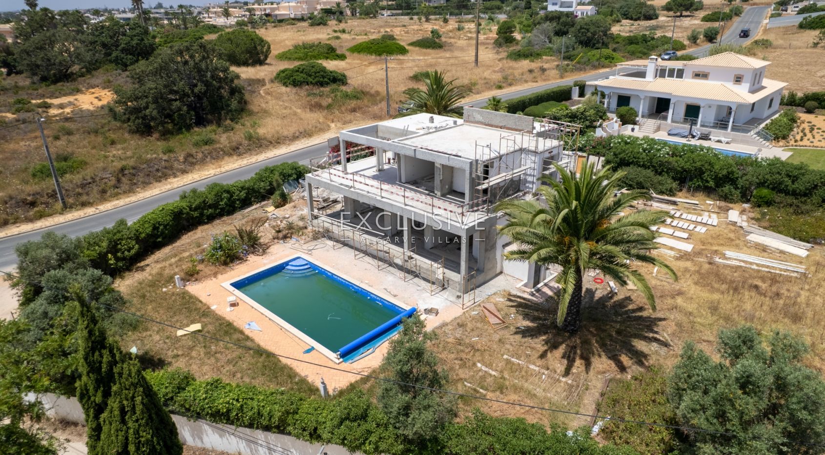 near Carvoeiro Alfanzina lighthouse renovated 4 bedroom ocean view villa with private pool