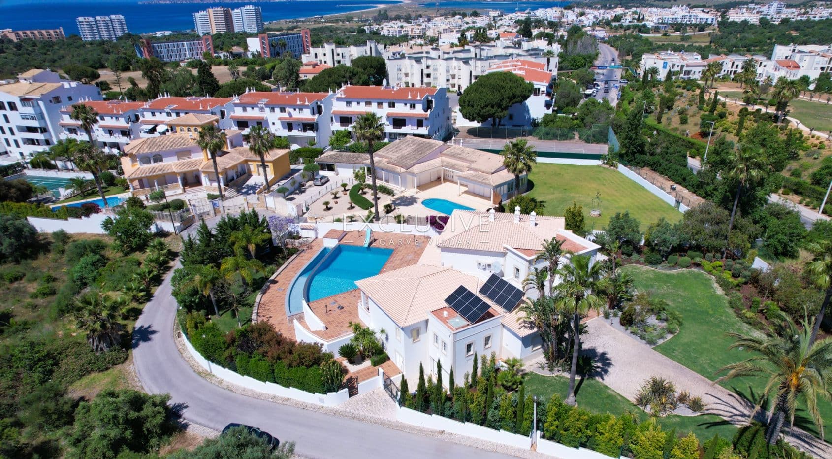 Charmante Villa mit Meerblick, nahe dem Strand, Alvor, Algarve-2
