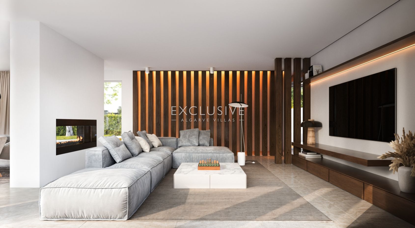 Neubau Villa mit 3 Schlafzimmern, Pool und Küstenblick in der Nähe von Loule, Algarve