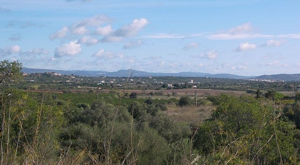 Plot with semi detached ruin near Pera, in Algarve