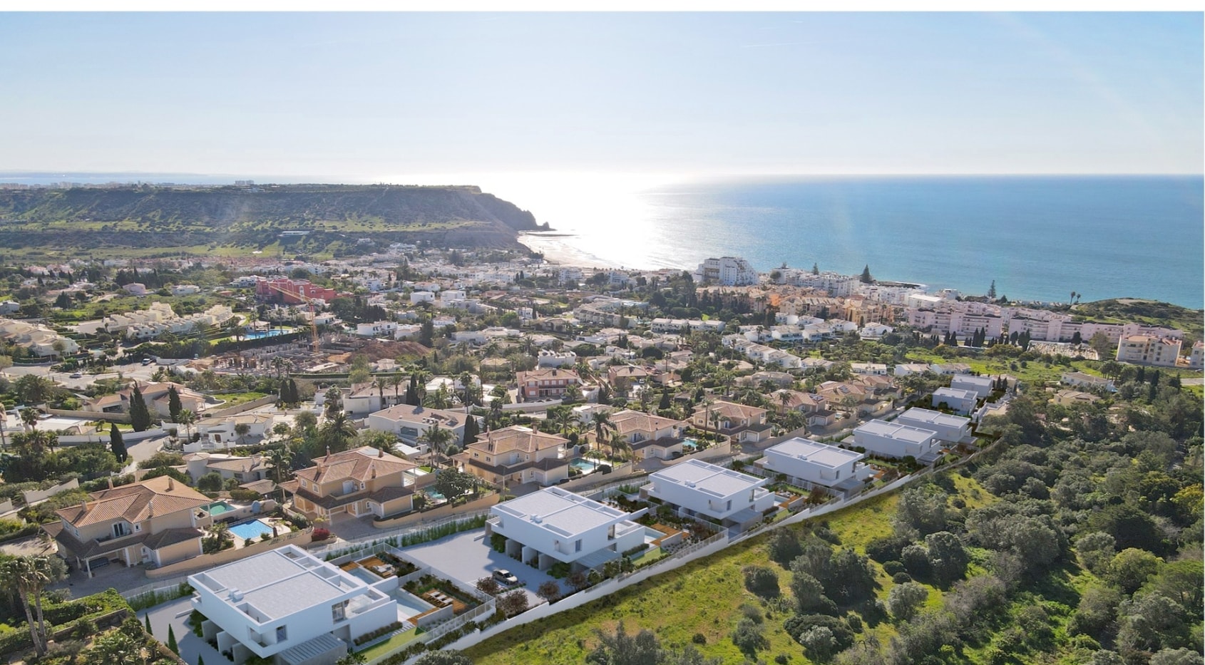 Exclusive Villa with Sea Views in a closed condominium at Monte Lemos, Praia da Luz
