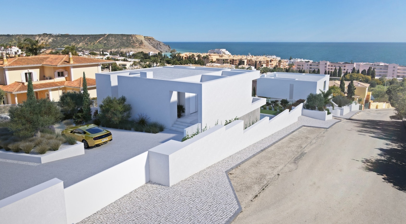 Exclusive Villa with Sea Views in a closed condominium at Monte Lemos, Praia da Luz
