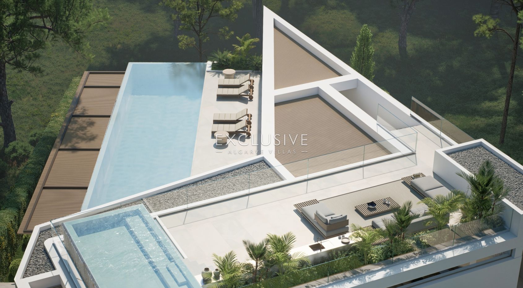 Vale do Lobo zeitgenössische Villa, nur wenige Gehminuten zum Strand, Algarve