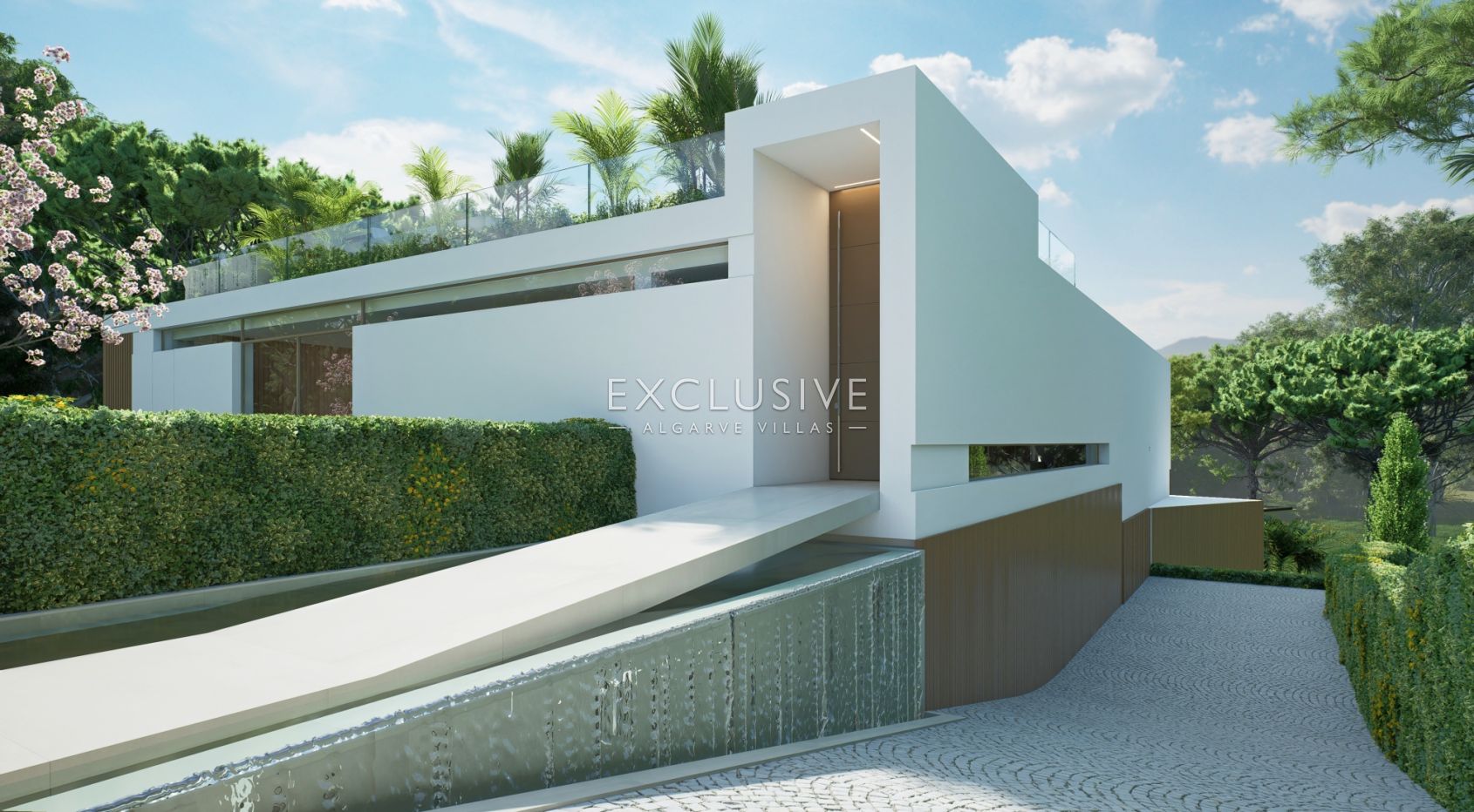 Vale do Lobo zeitgenössische Villa, nur wenige Gehminuten zum Strand, Algarve