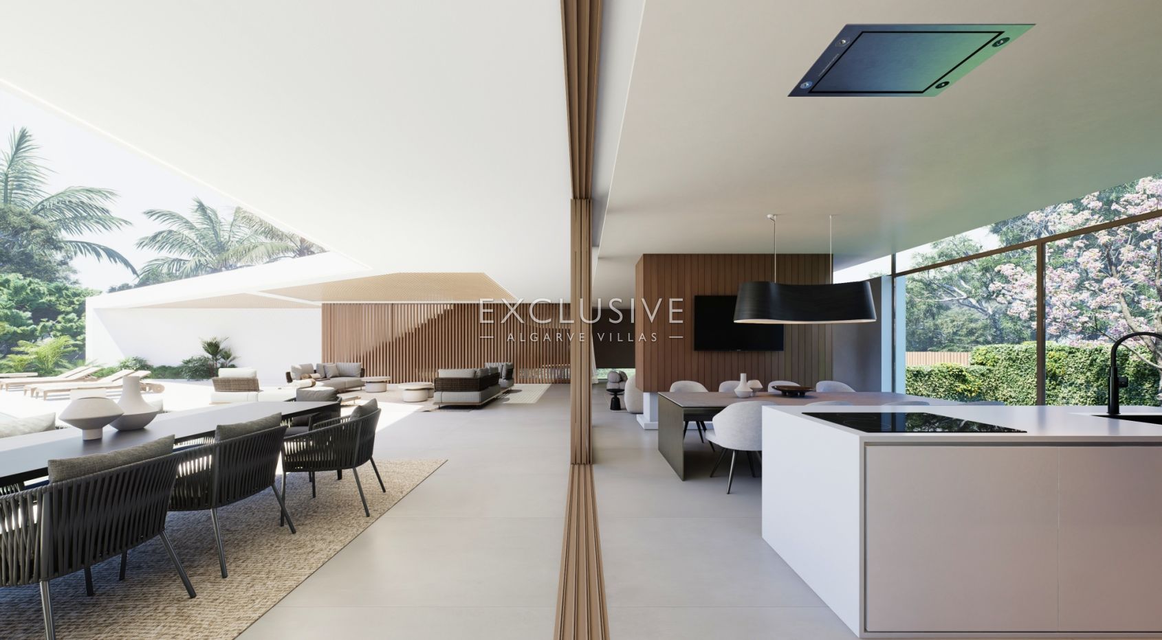 Vale do Lobo zeitgenössische Villa, nur wenige Gehminuten zum Strand, Algarve