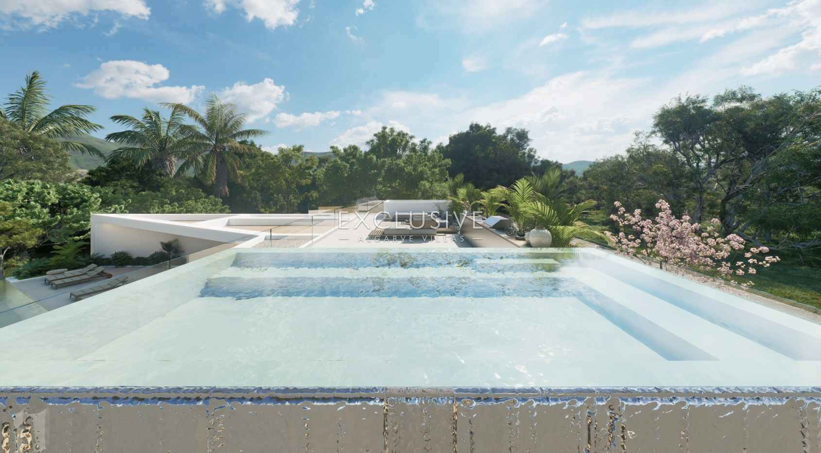 Vale do Lobo zeitgenössische Villa, nur wenige Gehminuten zum Strand, Algarve