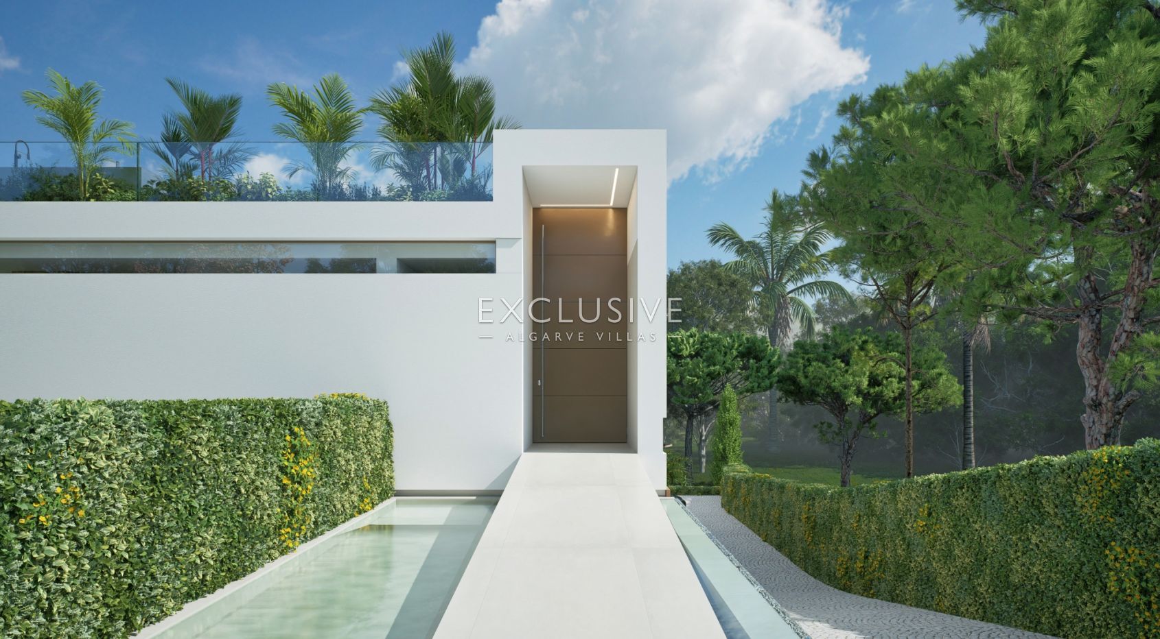 Vale do Lobo zeitgenössische Villa, nur wenige Gehminuten zum Strand, Algarve