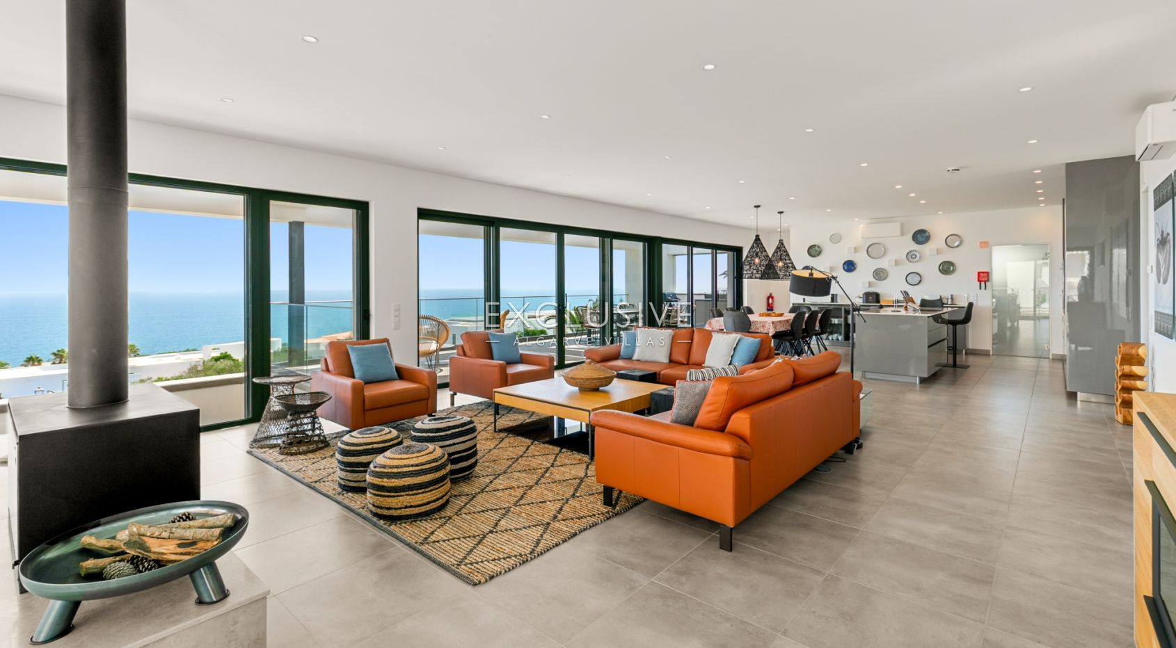 Villa atemberaubendem Meerblick und fußläufiger Entfernung zum Strand & Zentrum,, Luz