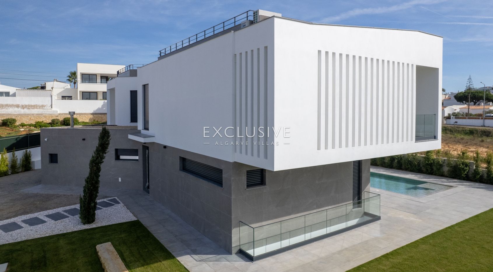 Moderne Villa, bezugsfertig, Praia da Galé, Albufeira