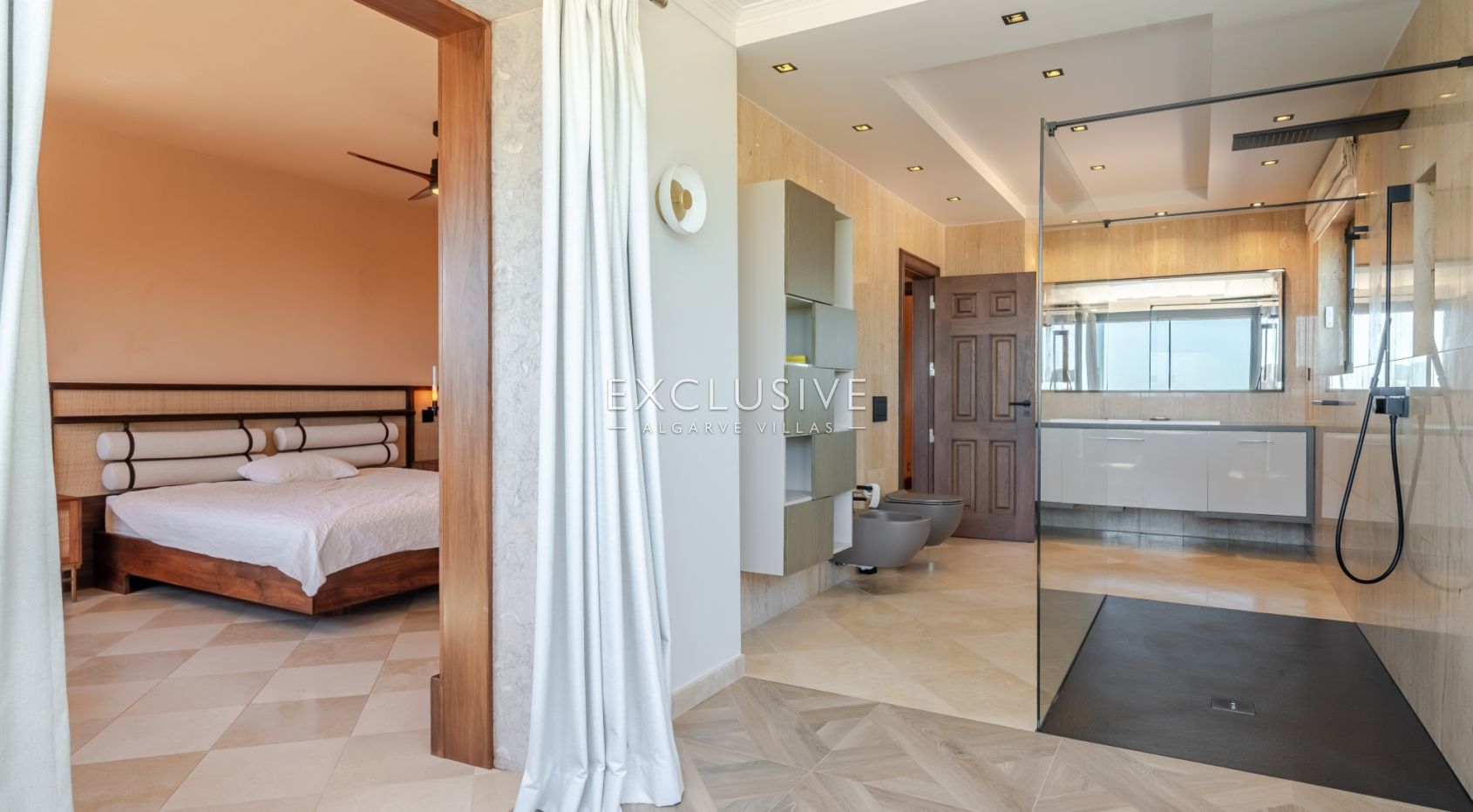 Zeitlose 5-Schlafzimmer Algarve Villa mit Meerblick und Infinity Pool in Boliqueime