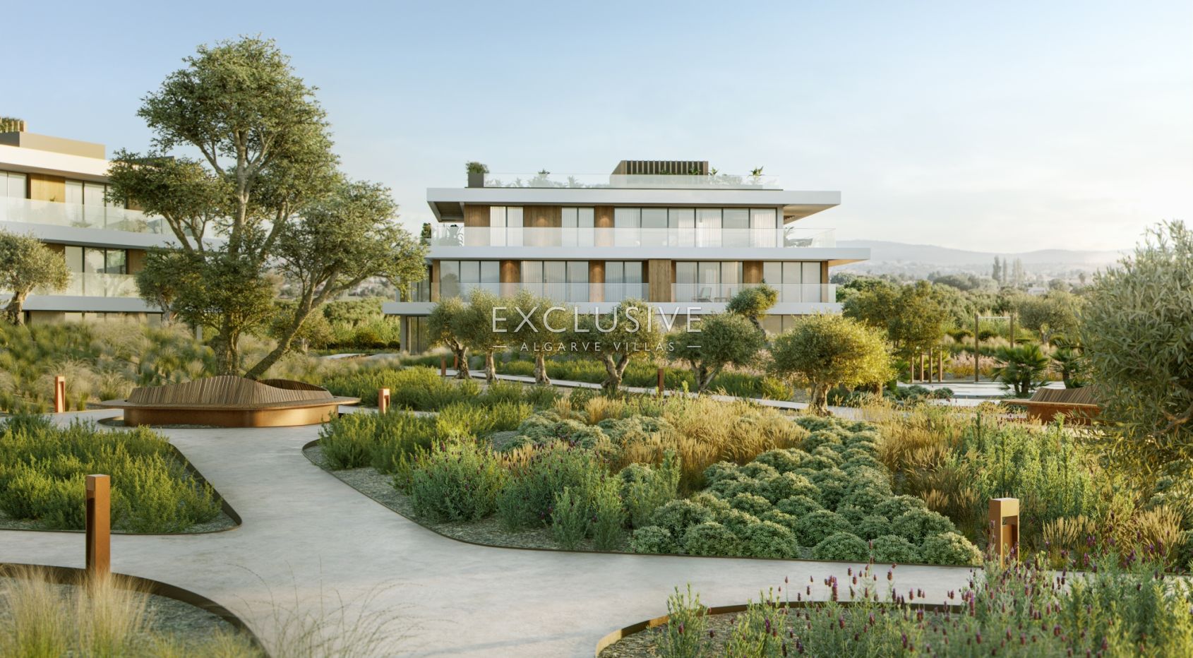 Apartamentos espaçosos e luxuosos com 3 quartos em Vilamoura