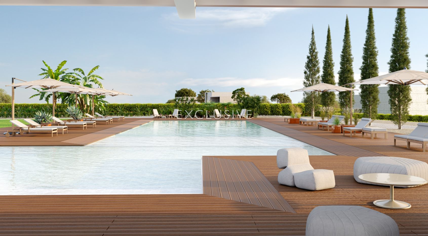 Apartamentos espaçosos e luxuosos com 3 quartos em Vilamoura