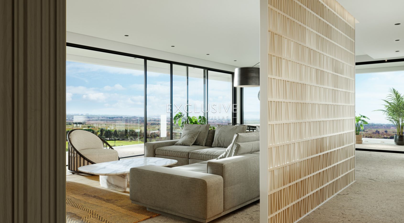 Apartamentos espaçosos e luxuosos com 3 quartos em Vilamoura