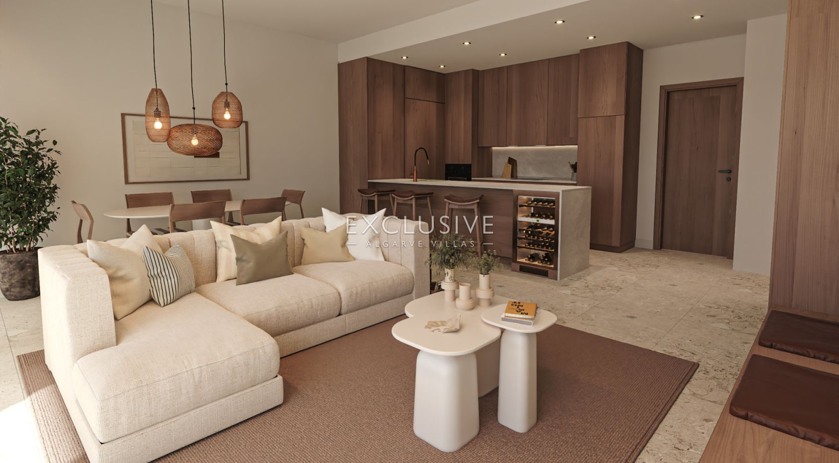 Luxuriöse Resort-Apartments mit 2 Schlafzimmern in Carvoeiro, Algarve