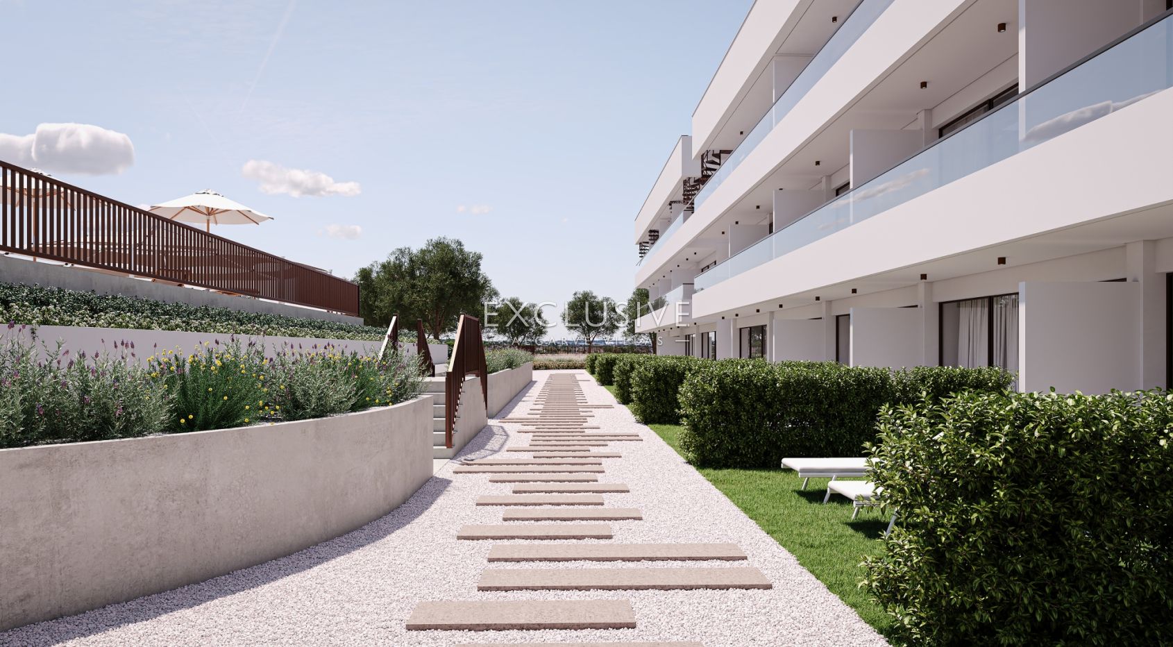 Luxuriöses Penthouse-Apartment mit 2 Schlafzimmern in Carvoeiro, Algarve