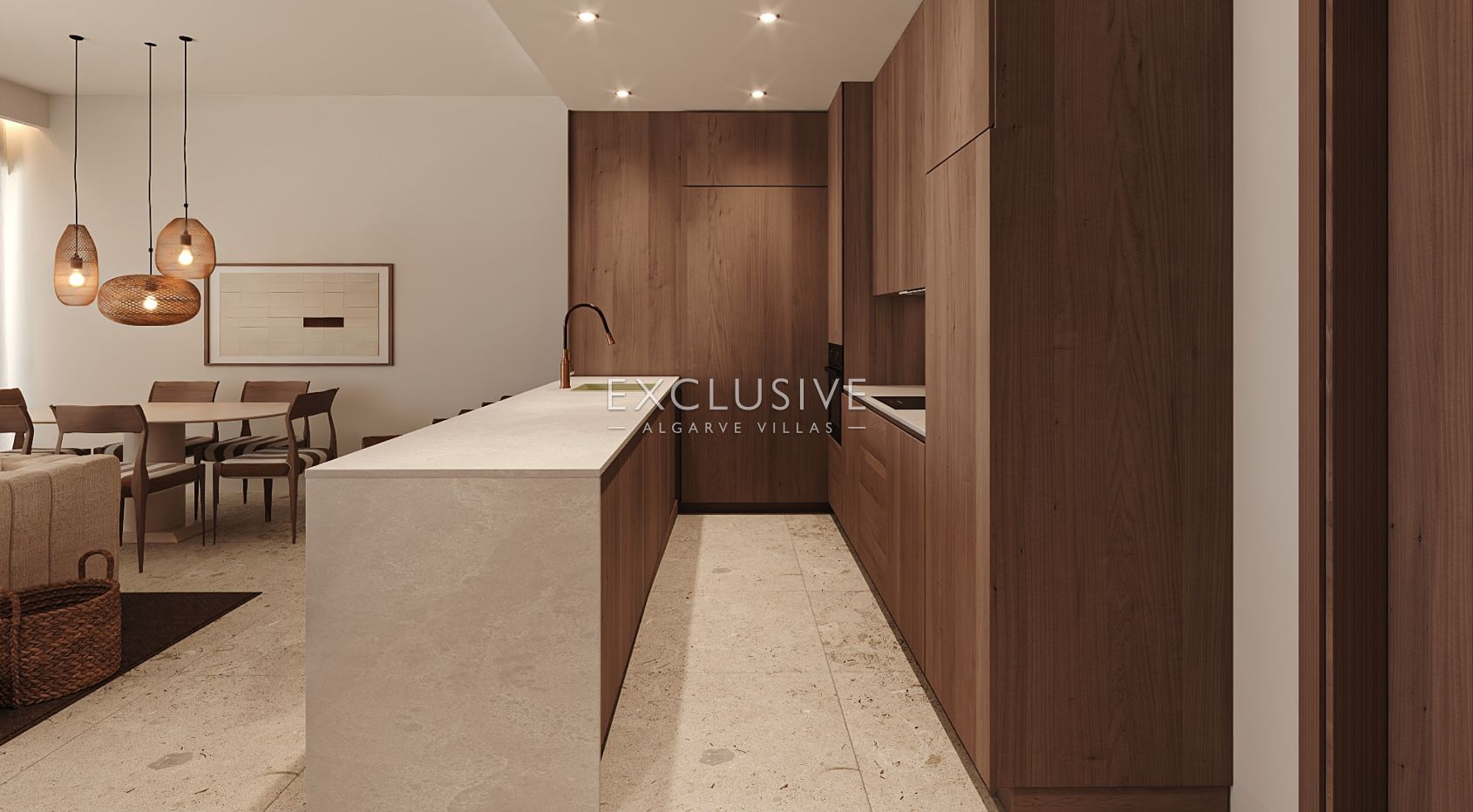 Luxuriöses Penthouse-Apartment mit 2 Schlafzimmern in Carvoeiro, Algarve