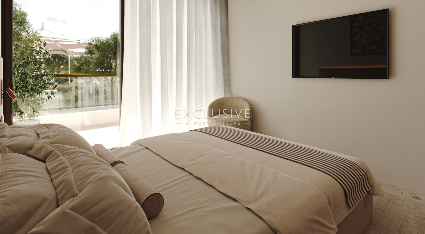 Luxuriöses Penthouse-Apartment mit 2 Schlafzimmern in Carvoeiro, Algarve
