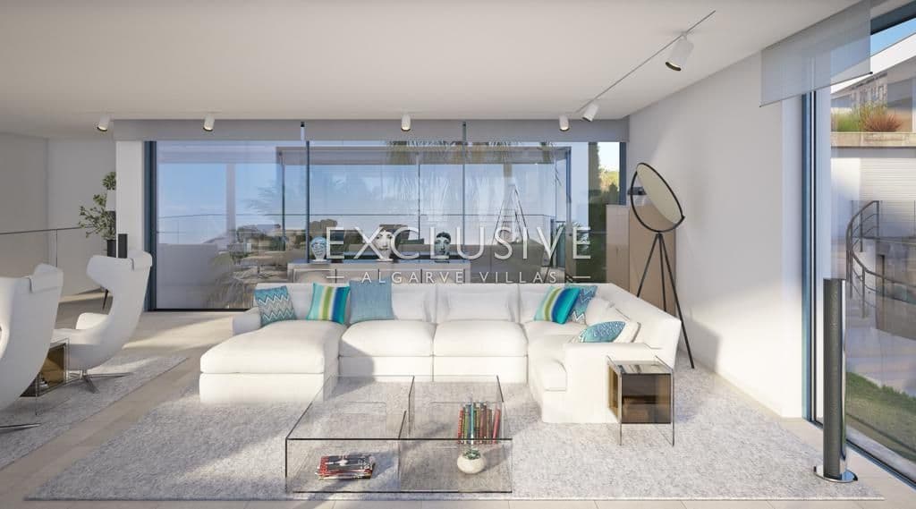 Panoramic Sea View Plot with Approved Contemporary Project Western Algarve
