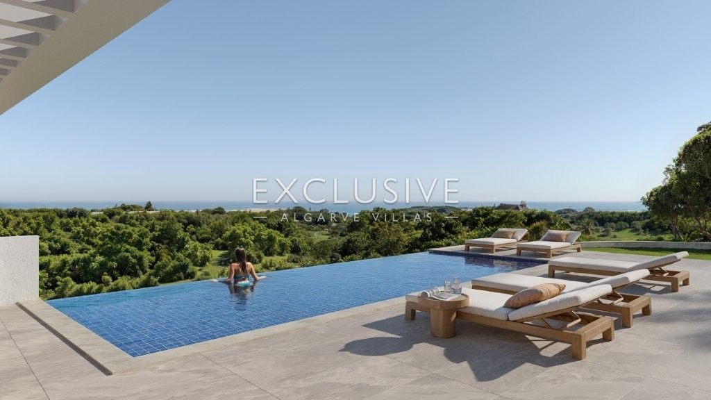 Villa Sta Barbara de Nexe, umgebaut mit fantastischem Küstenblick über die Algarve
